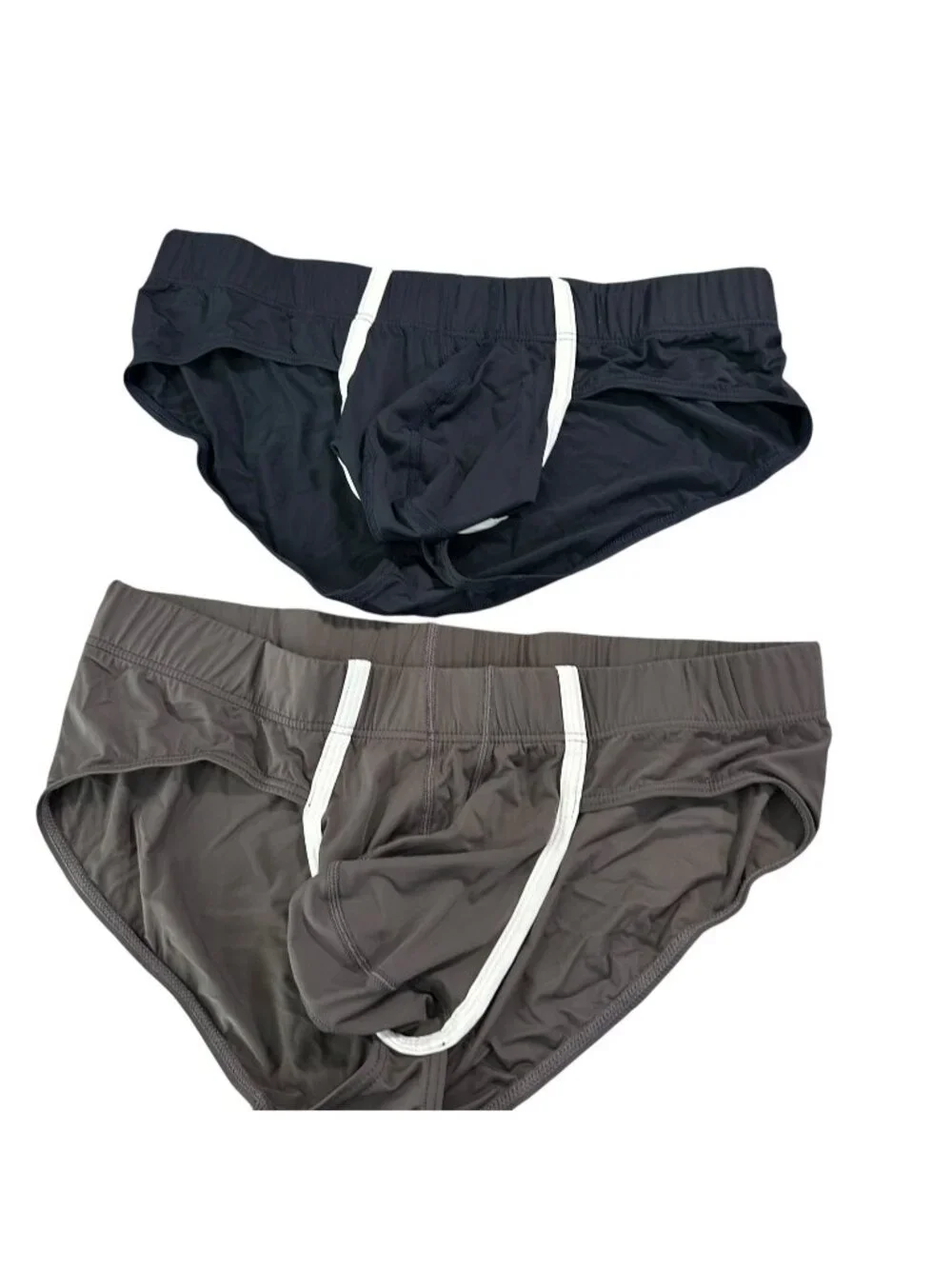 Real Men Briefs Panties Knicker Low Waist Man Large Pouch Stretchy Nylon Spandex
